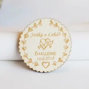 Magneten für Hochzeiten