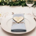 Hochzeitsmagnet für Ehepaare im Flugzeug 55x55x3mm