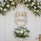 Hochzeitsschild 25x30cm