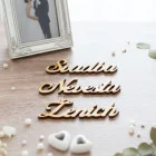 Aufschriften Bräutigam Hochzeit Braut-Set 20x60mm