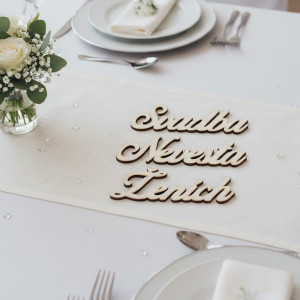 Ženích Svadba Nevesta set 50x145mm 2