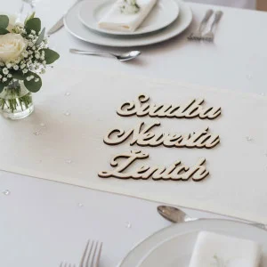 Ženích Svadba Nevesta set 50x145mm 2