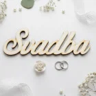 Nápis svadba 50x145mm