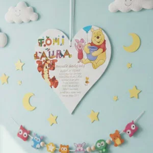 Tisch 25cm - Regeln für das Kinderzimmer von Winnie Puuh