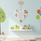 Tabuľka 17cm-Pravidlá detskej izby zvieratká