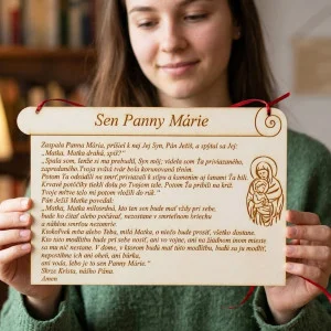 Sen Panny Márie - list 26x17cm