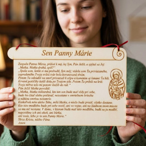 The Dream of the Virgin Mary - sheet 26x17cm