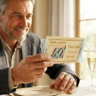 Drevená obálka na peniaze 20x10cm - MODRÁ