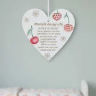 Pravidlá detskej izby 17cm čerešne