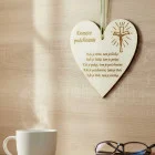 Wooden plaque 20cm - Home Blessing