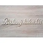 Aufschrift "Familienkalender" mit abgerundeten Ecken für den Familienkalender (363)