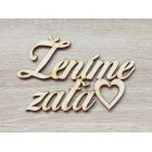 Hochzeitsschild aus Holz: Wir heiraten, Schwiegersohn (87 x 137 x 3 mm)