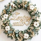 Hochzeitsschild aus Holz: Wir heiraten, Schwiegersohn (87 x 137 x 3 mm)