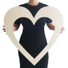 Výzdoba do kostola srdce 60cm