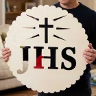 Gäste mit einem Durchmesser von 60 cm Dekoration in die Kirche