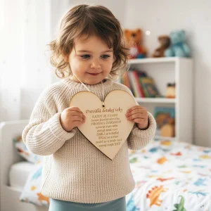 Wooden plaque 17cm - Rules of children's room 2