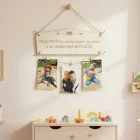 Wooden sign 30x11cm my children