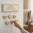 Table 30x15cm for grandpa (up to 10 hearts)