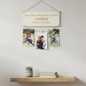 Holztäfelchen 30x11cm nebeneinander Enkeltyp D 2