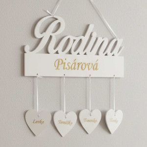 Tabelle Familie Breite 33cm