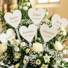 Church decoration for 1st Holy Communion HEART with name and date