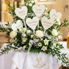 Church decoration for 1st Holy Communion HEART with name and date