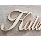 Drevený rodinný kalendár typ C s nápisom "Kalendár narodenín"