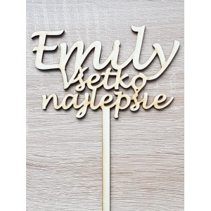 Holzstecker alle besten mit NAME maßgeschneidert