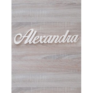 Product-Wooden Name for Decoration