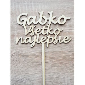 Holzstecker alle besten mit NAME maßgeschneidert 2