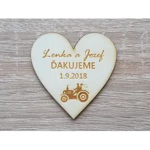 Magneten für Hochzeiten