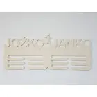 Vešiak na medaily s dvoma menami maratón 45cm