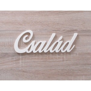 Produkt - Aufschrift auf dem Familienkalender - Familie 24x9cm