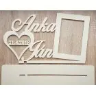 Fotorámik s menami a dátumom