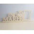 Geschenk zur Beförderung - individueller Ständer mit Namen