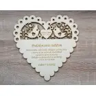 Thank you to the parents engraved birds