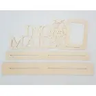 Geschenk zur Beförderung - individueller Ständer mit Namen