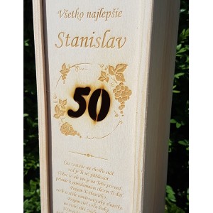 Holzverpackung für Wein 2