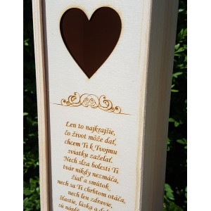 Holzkiste für Wein 2