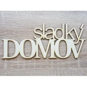 Sladký domov šírka 20cm