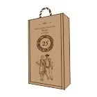 Wooden packaging for 2 bottles