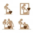 Pregnancy photo stand