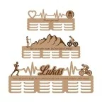 Holz-Medaillenhalter