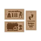 Geldumschläge aus Holz